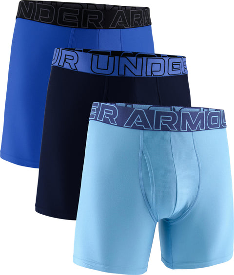 Under Armour Performance Tech 6in Boxers 3-Pack - Men's