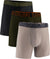 Under Armour Performance Tech 6in Boxers 3-Pack - Men's - Taupe Dusk