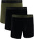 Under Armour UA Performance Cotton Boxer 3 pack - Men's - Black - Black - Marine Od Green