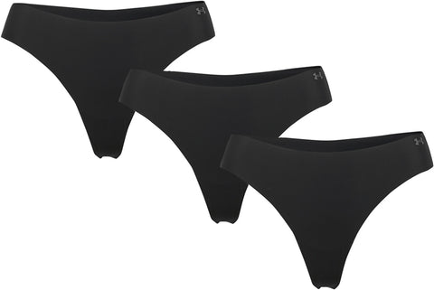 Under Armour UA Pure Stretch No-Show Thong 3-Pack - Women's