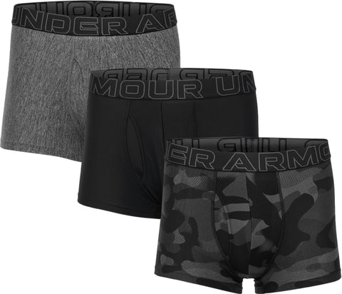 Under Armour UA Performance Tech Print Boxers  - Pack of 3 - Men's