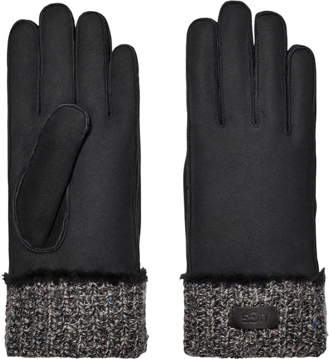 UGG Sheepskin Knit Cuff Gloves