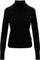 Vallier New Haven Lightweight Merino Turtleneck Knit Sweater - Women's - Black
