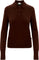 Vallier Alvalade Lightweight Long-Sleeve Merino Knit Polo - Women's - Mocha