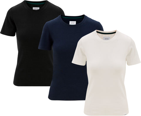 Vallier Highland Rib T-Shirt - 3-pack - Women's
