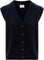 Vallier Soho Midweight Merino Blend Sweater Knit Vest - Women's - Dark Navy