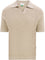 Vallier Juso Sweater Knit Short-Sleeve Polo - Men's - Oat