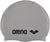 arena Classic Silicone Cap - Unisex - Silver - Black