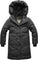 Nobis Astrid Down Parka - Women's - Crosshatch Black