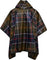 Barbour Tartan Showerproof Poncho - Unisex - Classic Tartan