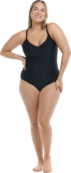 Body Glove Smoothies Sandbar Plus Size One-Piece Swimsuit - Women's