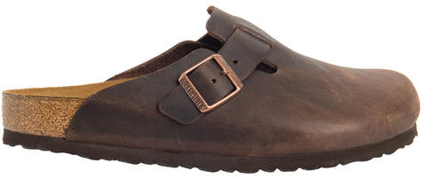 Birkenstock Boston Oiled Leather Mules [Narrow] - Unisex