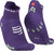 Compressport Pro Racing v4.0 Run Low Socks - Unisex - Purple - Paradise Green