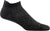 Darn Tough Run No Show Tab Ultra-Lightweight Running Sock No Cushion - Men's - Black