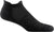 Darn Tough Run No Show Tab Ultra-Lightweight Running Sock With Cushion - Men's - Black
