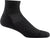 Darn Tough Run Quarter Ultra-Lightweight Running Sock - Men's - Black