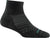Darn Tough Run Quarter Ultra-Lightweight Running Sock - Women's - Black