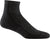 Darn Tough Hiker 1/4 Sock Cushion Socks - Men's - Onyx Black