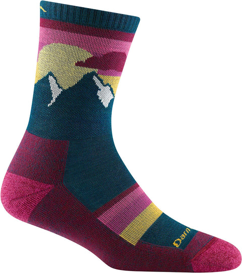 Darn Tough Sunset Ledge Micro Crew Lightweight Sock With Cushion  - Women's