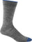 Darn Tough Solid Crew Lightweight Socks - Men's - Gray