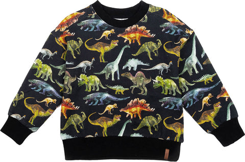 Deux par Deux Dinosaur Print Fleece Top - Big Boy