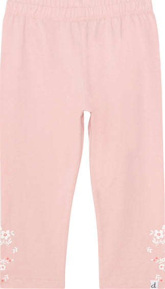 Deux par Deux Organic Cotton Graphic Capri Legging - Little Girls