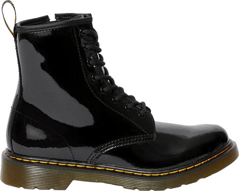 Dr. Martens 1460 Patent Leather Lace Up Boots - Big Kids