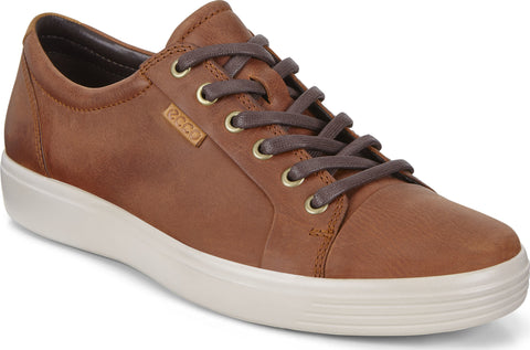 Ecco Soft 7 Full-Grain Leather Sneakers - Men's