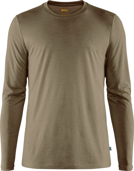 Fjällräven Abisko Wool Long Sleeve Tee - Men’s