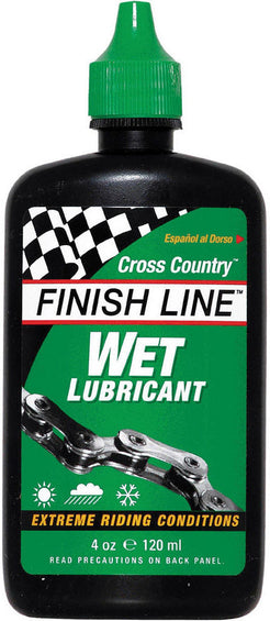 Finish Line Wet Bike Lubricant - 4 Oz