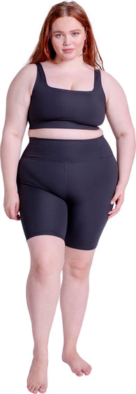 Girlfriend Collective RIB High-Rise Bike Short - Women's