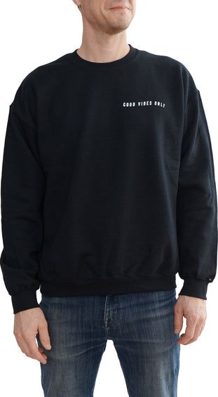 Go-Van Good Vibes Only Crewneck Sweater - Men's