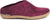 Glerups Leather Sole Slippers - Unisex - Cranberry