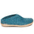 Glerups Leather Sole Slippers - Unisex - Petrol