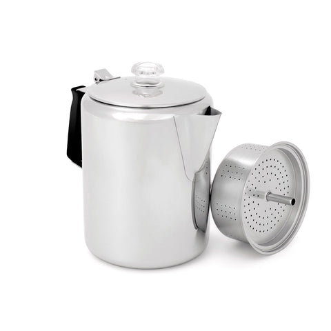 GSI Outdoors Glacier Stainless 12 Cup Percolator