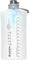 Hydrapak Flux+ Ultra-Light Reusable Bottle with Built-In Filter 1.5L - Clear - HP Blue