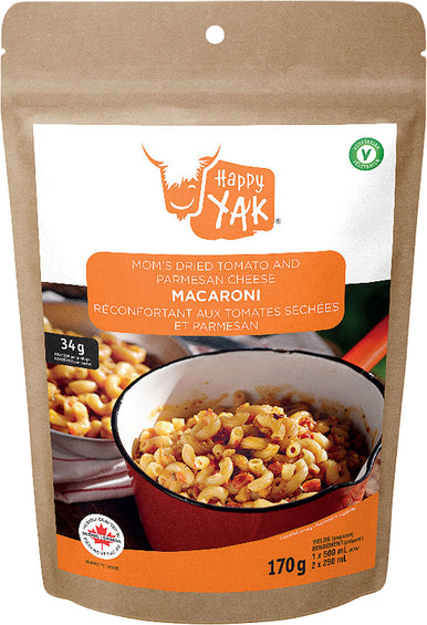 Happy Yak Macaroni in Spicy Tomato Sauce