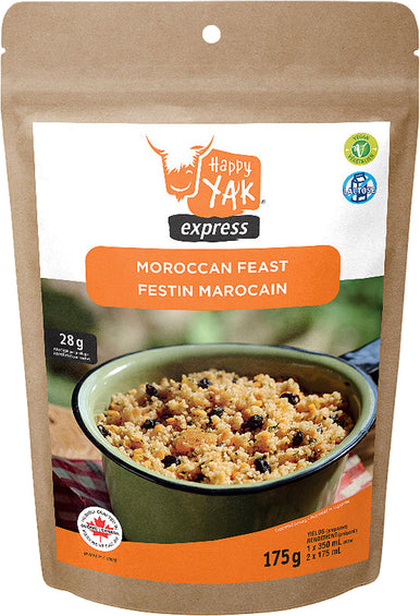 Happy Yak Moroccan Couscous and Lentils