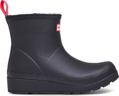 Hunter Play Vegan Shearling Insulated Short Rain Boots - Women's