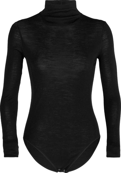 icebreaker Merino Queens Long Sleeve High Neck Bodysuit - Women's