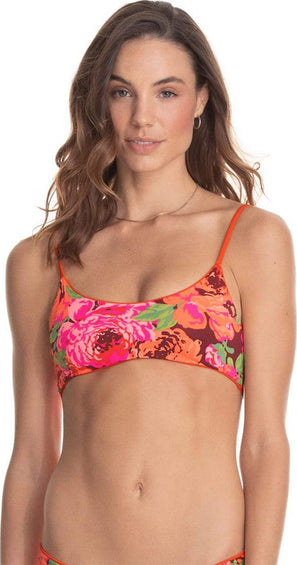 Maaji Ginger Orange Lanai Sporty Bralette Bikini Top - Women's