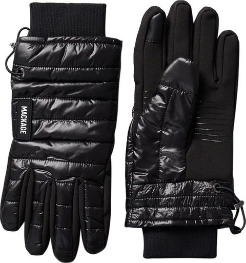 Mackage Alfie Foil Ripstop Glove with Bungee Cuff - Men's