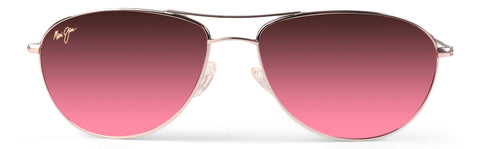 Maui Jim Baby Beach - Rose Gold Frame - MAUI Sunrise Polarized Lens Sunglasses