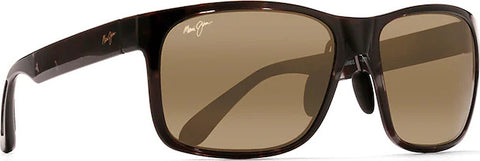 Maui Jim Red Sands Asian Fit Polarised Rectangular Sunglasses