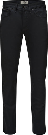 Naked & Famous Weird Guy Jeans - Black Cobra Stretch Selvedge - Men's