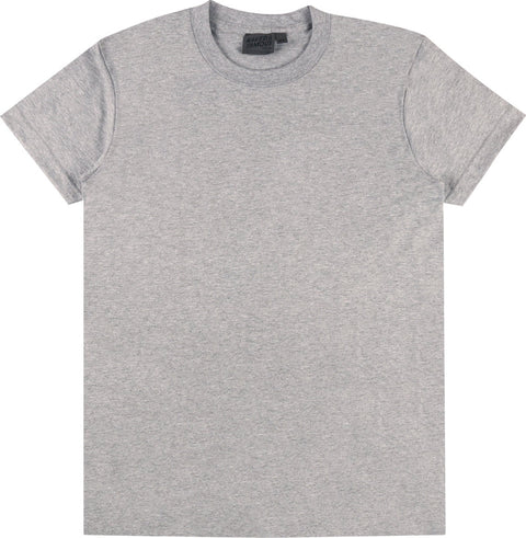 Naked & Famous T-Shirt Circular Knit - Ring-Spun Cotton - Heather Grey - Men's