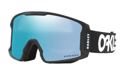 Oakley Line Miner M Goggles - Factory Pilot Black - Prizm Snow Sapphire Iridium Lens