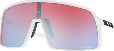 Oakley Sutro Sunglasses - Polished White - Prizm Snow Sapphire Iridium Lens - Men's