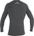 O'Neill Wetsuits, LLC Basic Skins Long Sleeve Crew Rashguard - Men's - Smoke