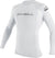 O'Neill Wetsuits, LLC Basic Skins Long Sleeve Crew Rashguard - Men's - White